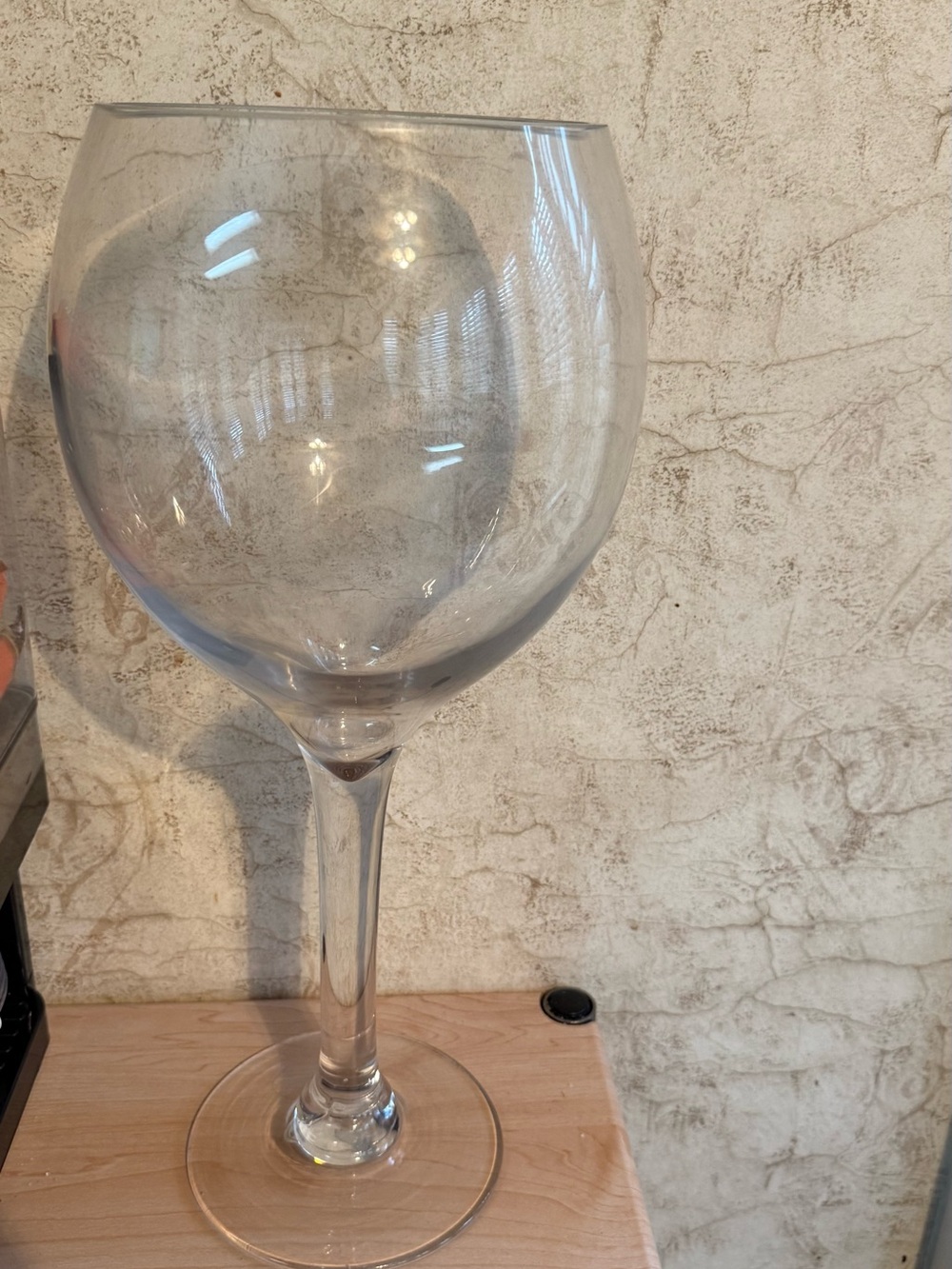 Clear Glass Wine Goblet - Champagne Wine